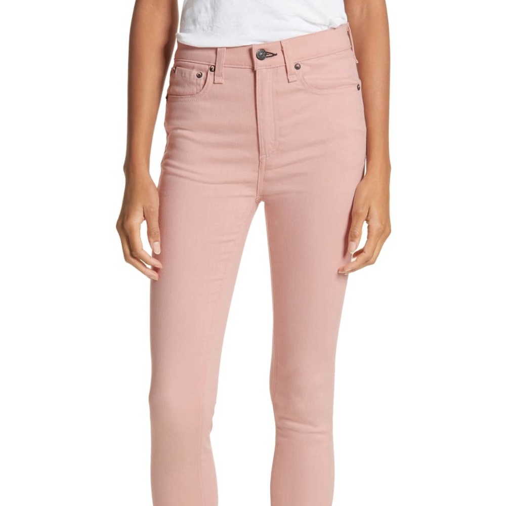 NWT Rag & Bone Blush High Waisted Jeans